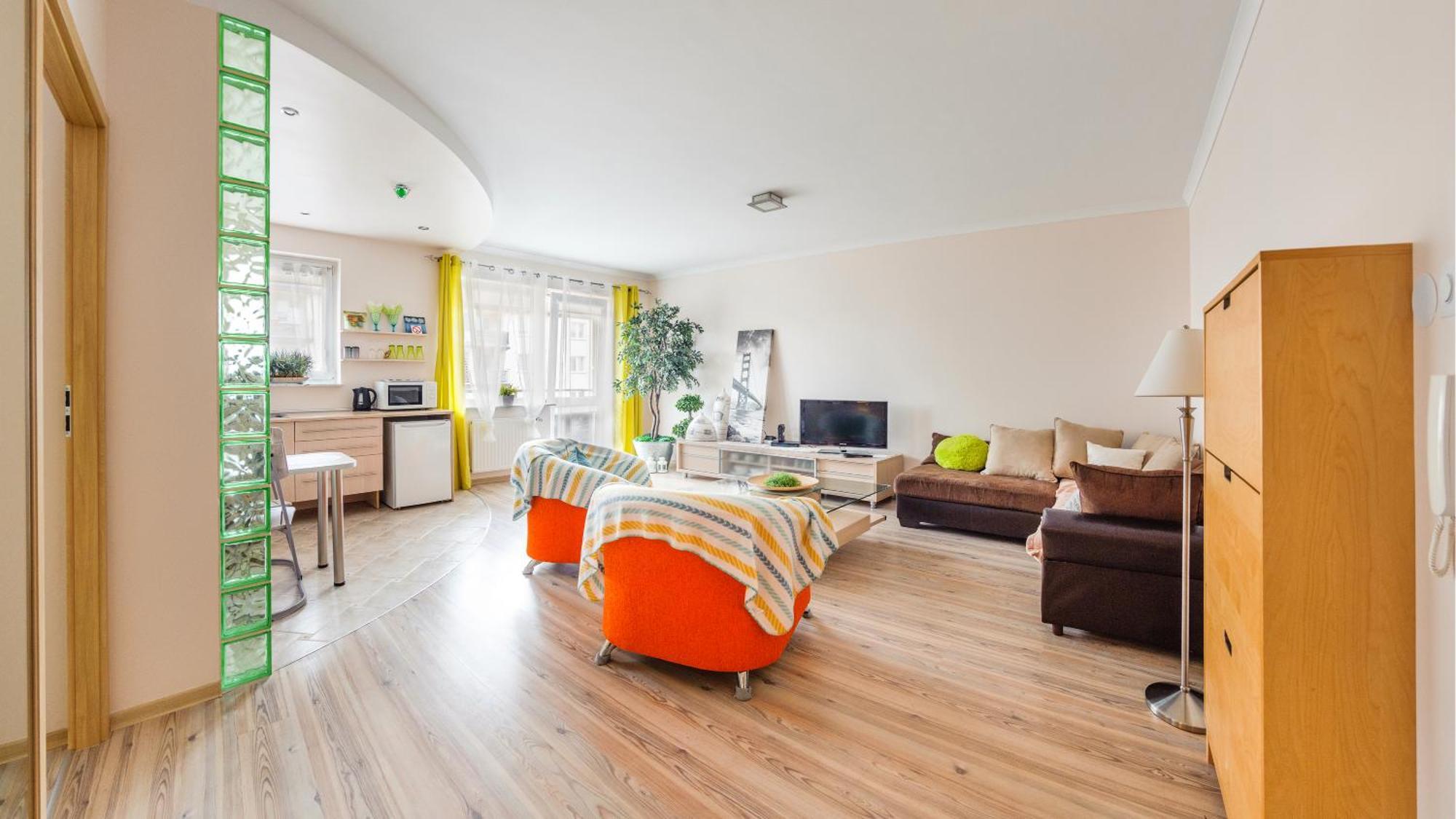 Apartamenty Sun & Snow Na Wydmie W Poblizu Plazy I Molo Устка Екстериор снимка